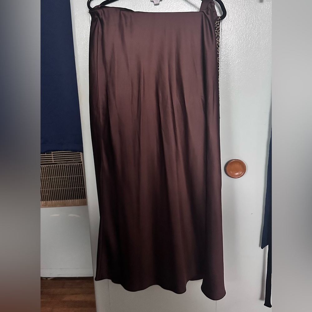 Abercrombie & Fitch Chocolate A-Line Skirt